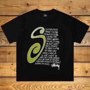 Stussy Black Short Sleeve